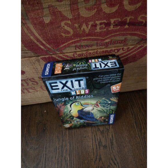 EXIT The Game - Jungle of Riddles Brainteasers Kid's Activity, Cooperative Game - Picture 2 of 9